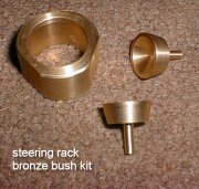 Steering rack bronze bush kit - Click to enlarge